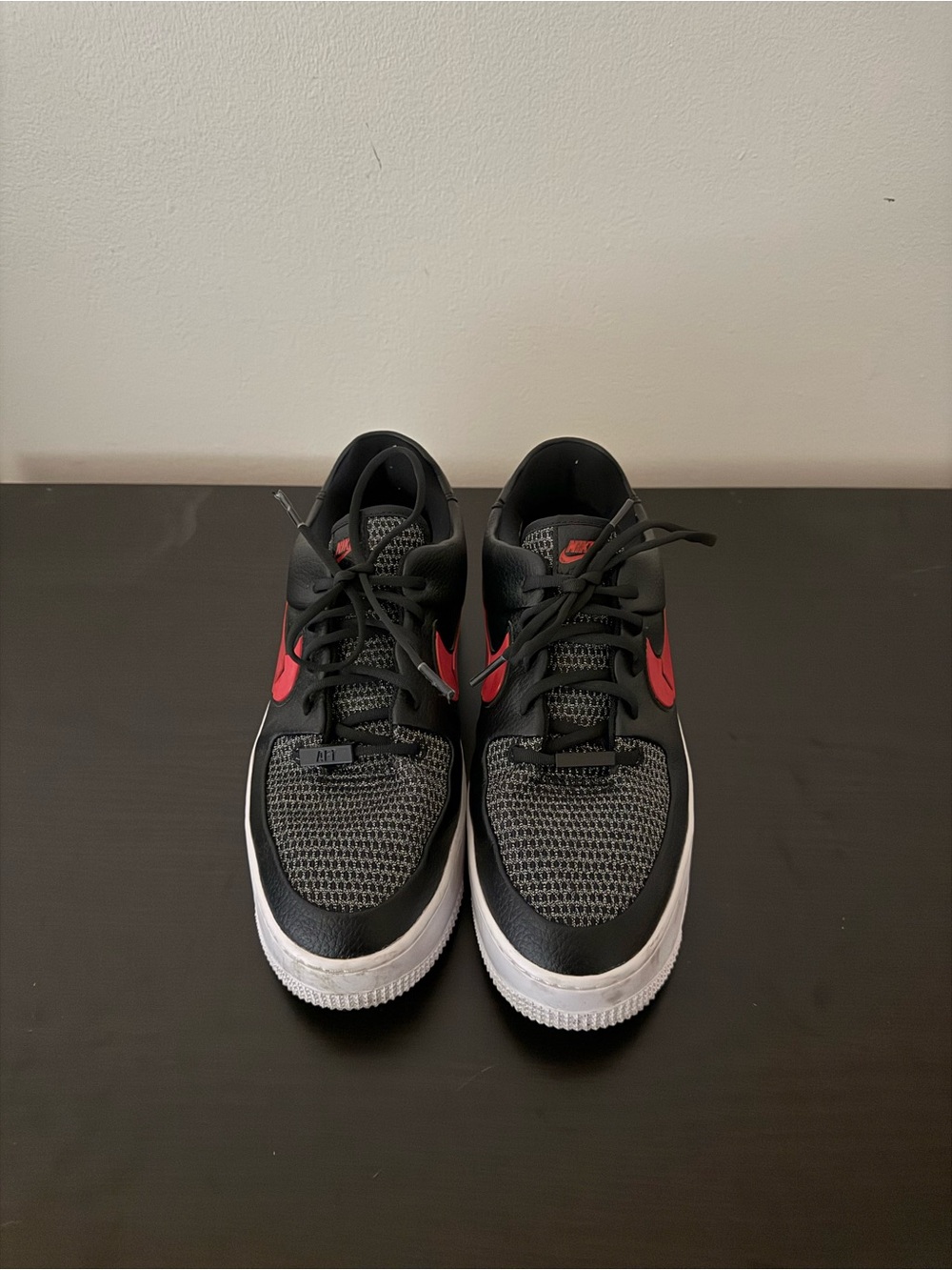 Nike Black & Red Sneakers: Women’s US 11